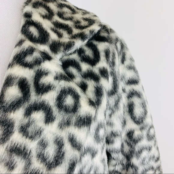 A New Day Leopard Print Coat Small - Picture 5 of 15
